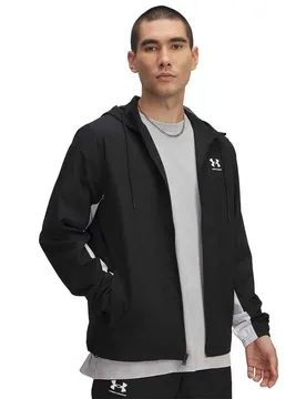 Coupe-vent Rival Woven Black / Black / White L - Under armour - FashionsVida
