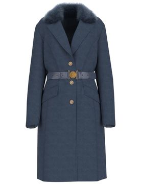 Cappotto blu con cintura NEW PATRICE W5BL25W2672G77G