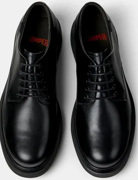Zapatos de cordones de hombre norman de piel con plantilla ultraligera - Camper - FashionsVida