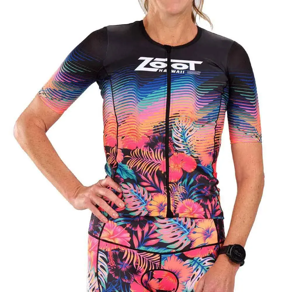 Maglia Da Triathlon A Maniche Corte Ltd Aero 40 Years - Zoot - FashionsVida