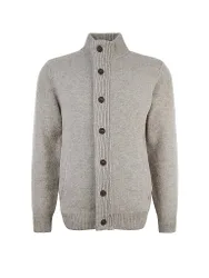 Strickjacke ESSENTIAL hellgrau M herren