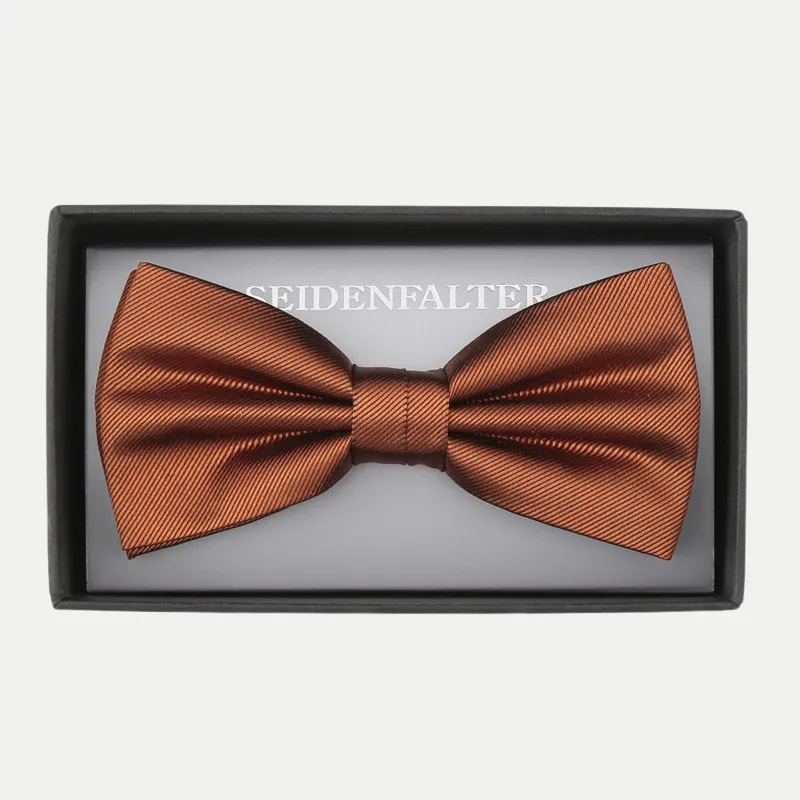 Fliege aus Seide Braun - Prince Bowtie - FashionsVida