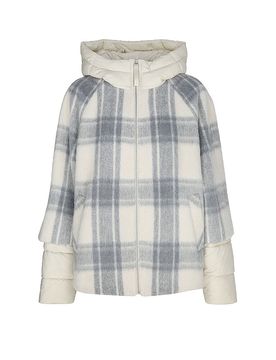 Wolljacke beige XL damen
