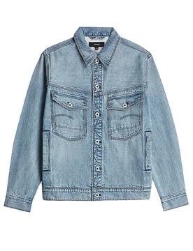 Chaqueta vaquera DAKOTA azul claro L - G Star Raw - FashionsVida