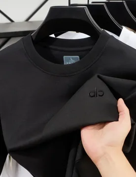 Men's High End Fashion Long Sleeve T-Shirt Spring Autumn New Comfortable Round Neck Letter Embroidered Bestselling Top - Aliexpress - FashionsVida