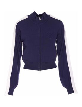 Pinko Spaccata blu Wellington Zip