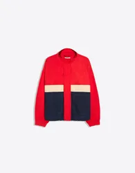 Veste Coupe-Vent Zippée L Rouge