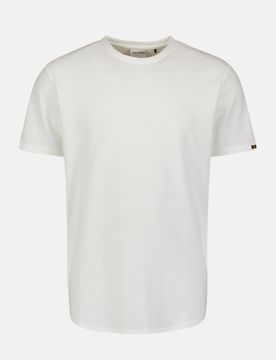 T-Shirt mit Rundhals Weiß XL