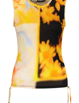 Damen Fantasie-Tanktop Orange 26SWTK47_AR9019