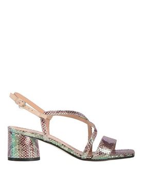 Sandalias Mujer Verde 36.5 Mujer