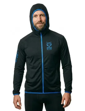 Giacca Waterproof Ultra Light Black / Royal Blue XS - OTSO - FashionsVida