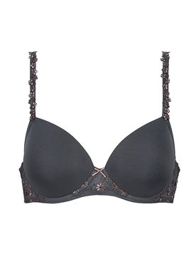 BH mit Bügel DELIGHTFUL thunder grey grau 75D damen