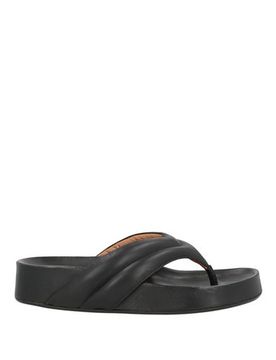 Sandalias de dedo Mujer Negro 38,41 Mujer