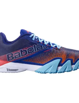 Jet Premura 2 Padel Shoes Blue / Poppy Red UK 6 - Babolat - FashionsVida