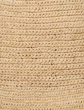 Gorro de hombre estilo pescador de rafia de ganchillo - sandro - FashionsVida