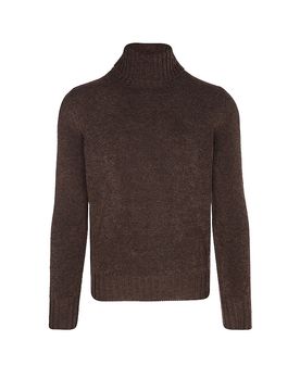 Rollkragenpullover braun 54 herren