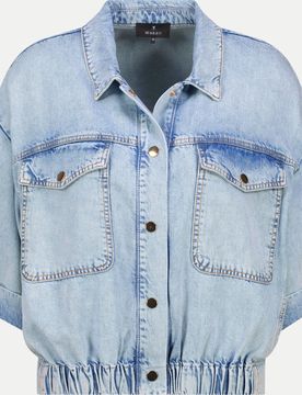 Jeansjacke mit 1/2 arm Blau 40