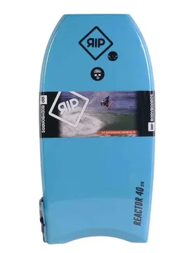 Bodyboard Eps Reactor 40+coil Leash Pu Blue / Orange 101.6 cm unisex - Rip - FashionsVida