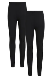 Women's 'Talus' Winter Active Ski IsoTherm Baselayer Pants in Black Size: 12 - Black - Size: 12