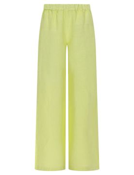 Regular-fit Straight Linen Trousers