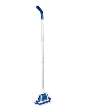 Akku-Vibrations-Schrubber „4 in 1“ blau weiss
