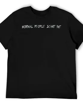 NORMAL PEOPLE SCARE ME - AHS - TATE T-Shirt t shirt for man man t shirt luxury graphic t shirts for man T-Shirt - Aliexpress - FashionsVida
