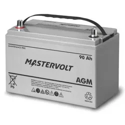 Agm Battery 90ah 12v Grey One Size unisex