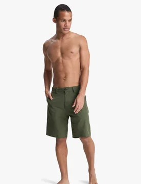 Hybrid Chino Shorts Dark Khaki male - Quiksilver - FashionsVida