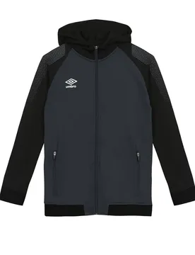 Kinder-Trainingsjacke mit Reißverschluss und Kapuze Ch - Gris - unisex - Size: 8 ans