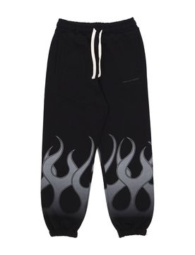 Pantalone Tuta Leggero Uomo Flames Pants Black/grey