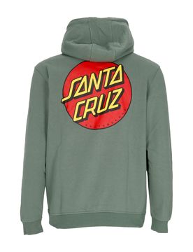 Felpa Cappuccio Uomo Classic Dot Chest Hoodie Sage