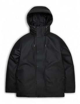 Giubbino Uomo Rains 21450 BLACK