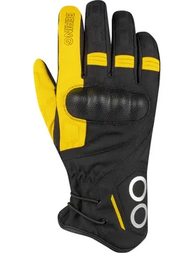 Guanti Moto Donna LADY ZEPHYR Nero Grigio Giallo taglia 8 - Bering - FashionsVida