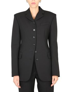 Singlebreasted Longsleeved Jacket