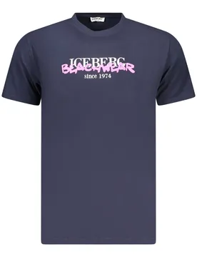 Herren Kurzarm-T-Shirt Blau ICE3MTS01_BLNAVY
