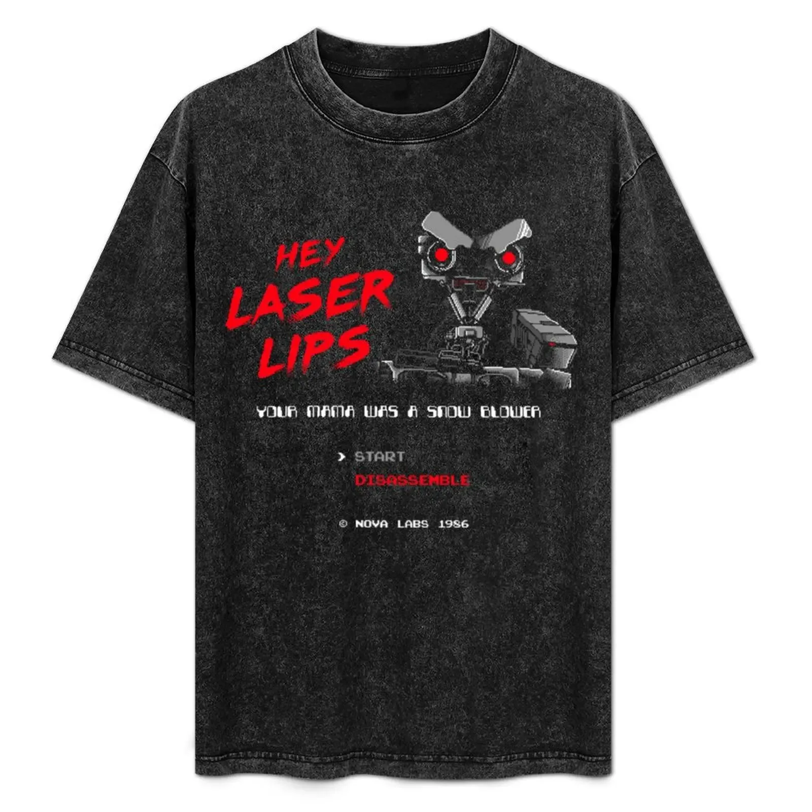 Laser Lips T-Shirt Plus Size Loose Fit T-Shirt - Aliexpress - FashionsVida