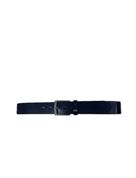 Ledergürtel dunkelblau 90 herren