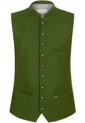 Trachtenweste Devito (waldgrün, Gr. 48) von Classics für Herren, Oberteile, 50% Wolle, 25% Viskose, 25% Polyester