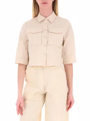 Camicia in cotone BEIGE 3