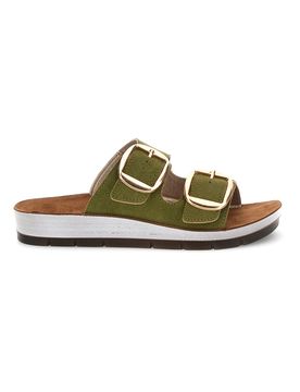 Ciabatte Verde Doppia Fibbia 61 CP 35
