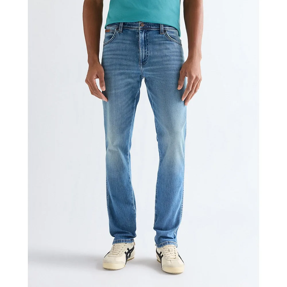 Vaquero de hombre Texas de corte slim en azul - Wrangler - FashionsVida