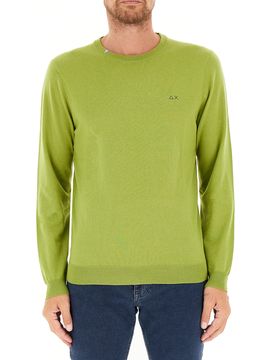 Maglia misto lana VERDE ACIDO L