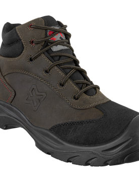 Chaussures de sécurité montantes imperméables S3 Taurus brunes Brun 41