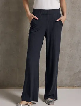 Street One Ripp-Hose mit Schlitzen female Blau