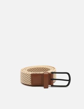 Nacho Belt with metallic buckle and braided fabric