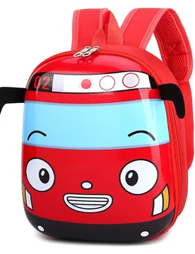 D Backpacks Bus Schoolbag Stereo Children Boys Kindergarten Backpack Kids Cartoon Bags School Bags Mochila Escolar Book Bag - Aliexpress - FashionsVida