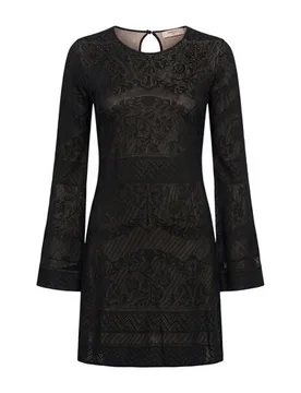 Minivestido Mujer Negro L,M,S,XS Mujer - TWINSET - FashionsVida