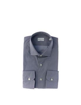 Camicia slim fit BLU SCURO 39