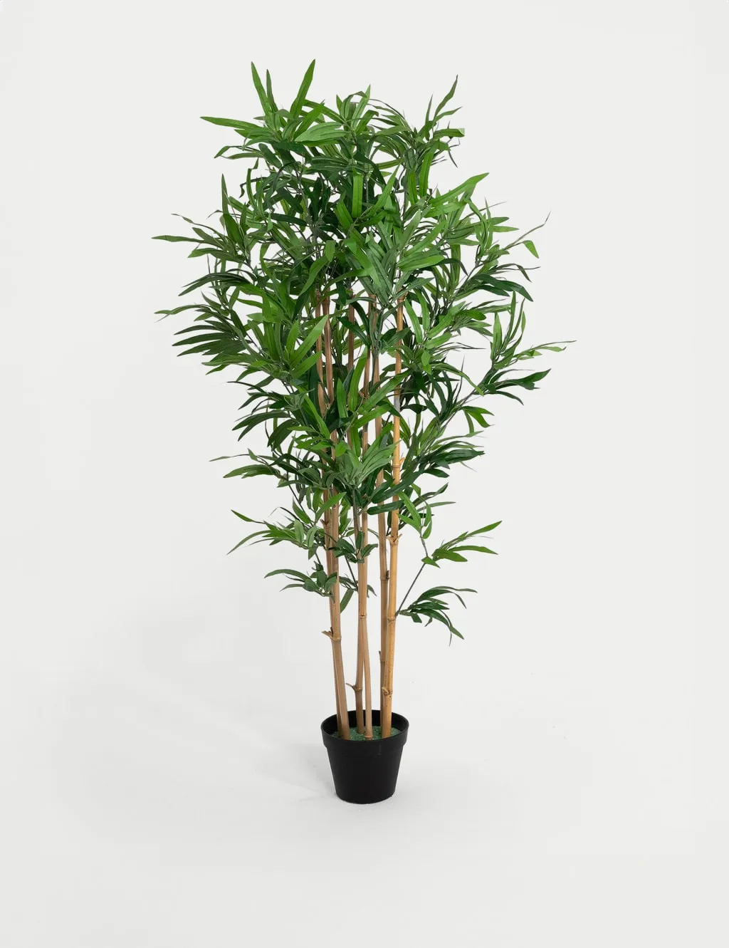 Ft Artificial Oriental Bamboo Plant in Pot Green - Blooming Artificial - FashionsVida