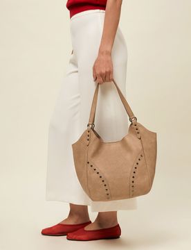 Serenity sac à l'épaule avec trusseau de toilette amovible et détails métalliques